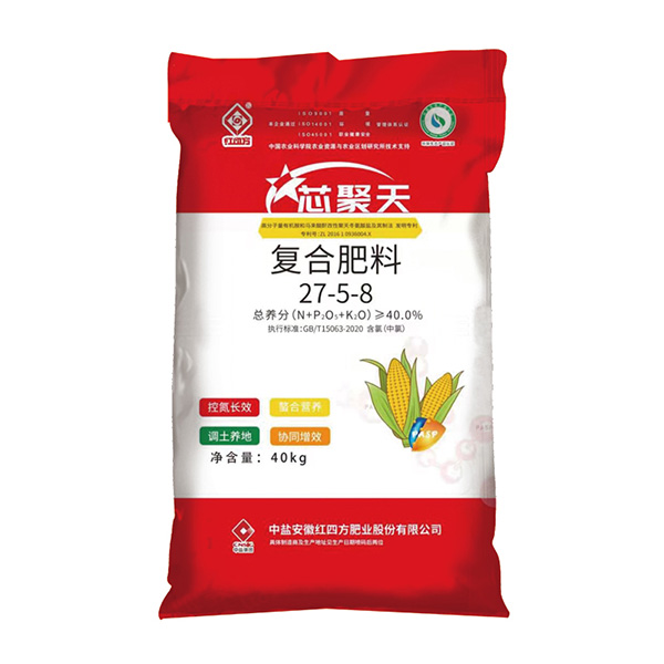 桃子APP官网芯聚天增效复合肥料40%（27-5-8）